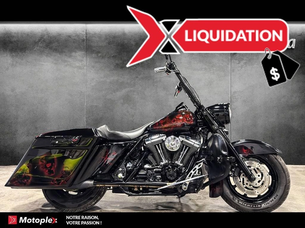 Harley-davidson Roadking Flhpi Custom Paint 2002