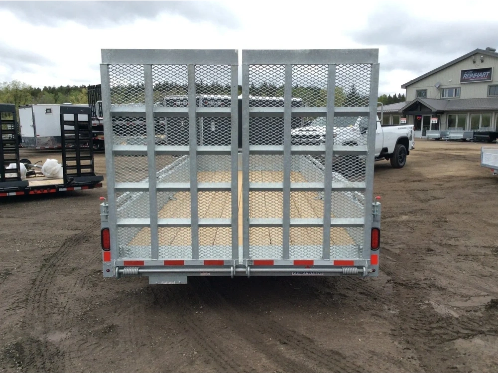 2027 Canada Trailers 82x18 5 Ton Galvanized Landscape Trailer alt