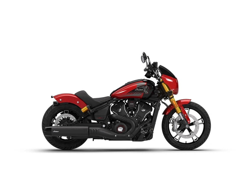 Indian Motorcycle 101 Scout Sunset Red Blanc Gra 2026