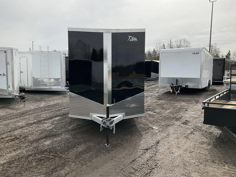 2027 Xcel Trailers 6x12 Plus V-nose All Aluminum Cargo Trailer alt