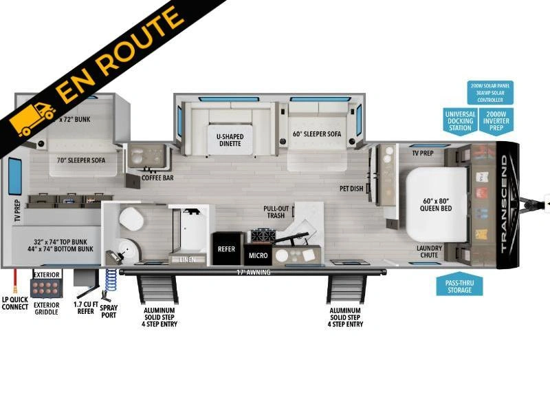 Grand Design Transcend 325bht 2027