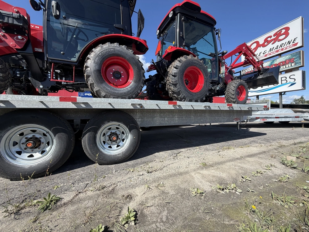 2025 Duratrail 96"x23' Deckover Galv Tandem Beavertail alt