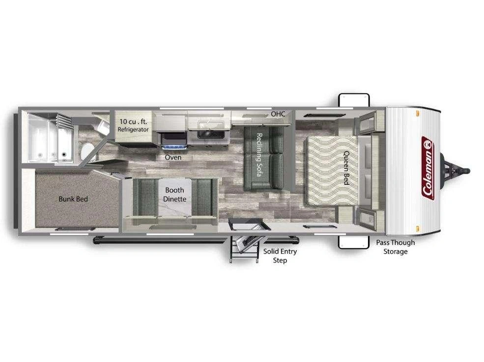 2024 Keystone Rv Coleman 274bh alt