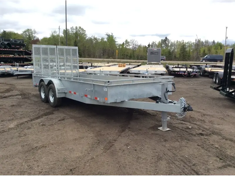 Canada Trailers 82x18 5 Ton Galvanized Landscape Trailer 2027