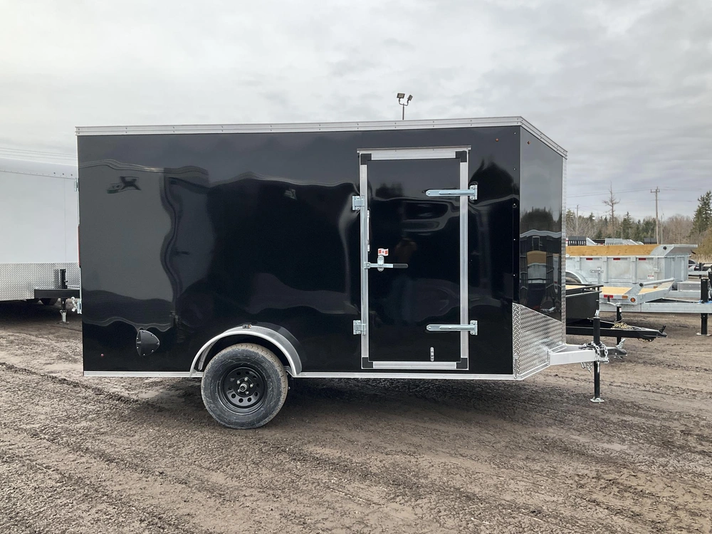 2027 Xcel Trailers 6x12 Plus V-nose All Aluminum Cargo Trailer alt
