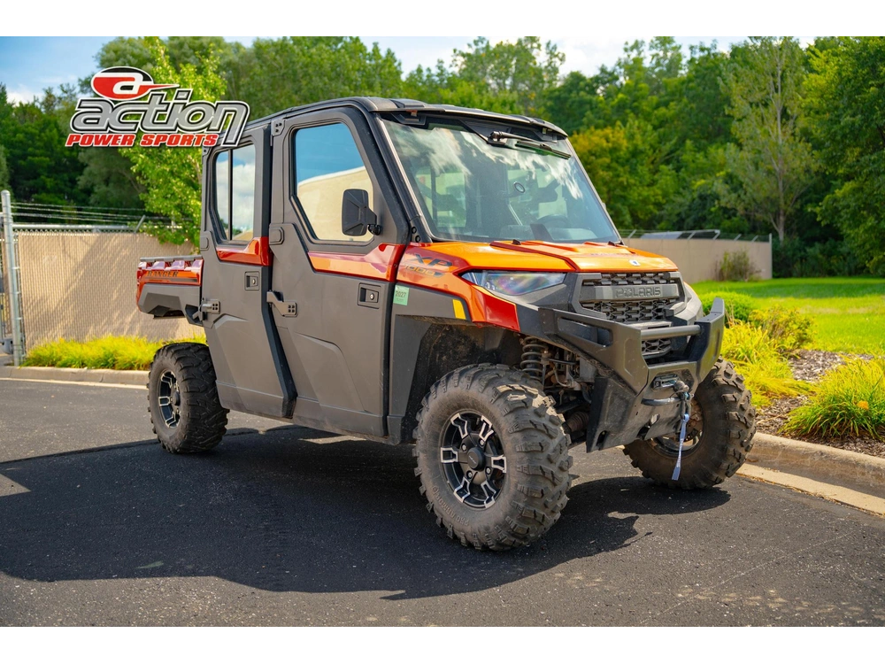 2025 Polaris Ranger Crew Xp 1000 Northstar Edition Ultimate Orange Rust alt