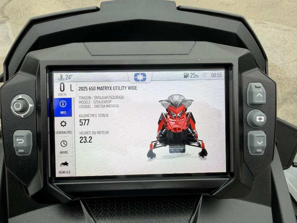 2025 Polaris 650 Titan Adventure 1.8'' 7s