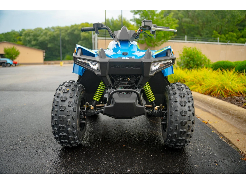 2026 Polaris Outlaw 70 Efi - Velocity Blue/lifted Lime alt