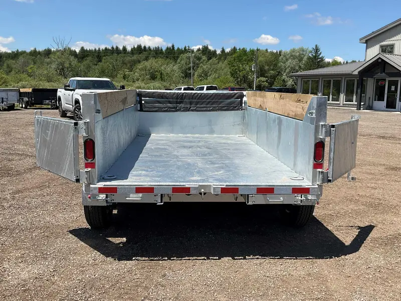 Canada Trailers 6x12 5 Ton Galvanized Dump Trailer 2027