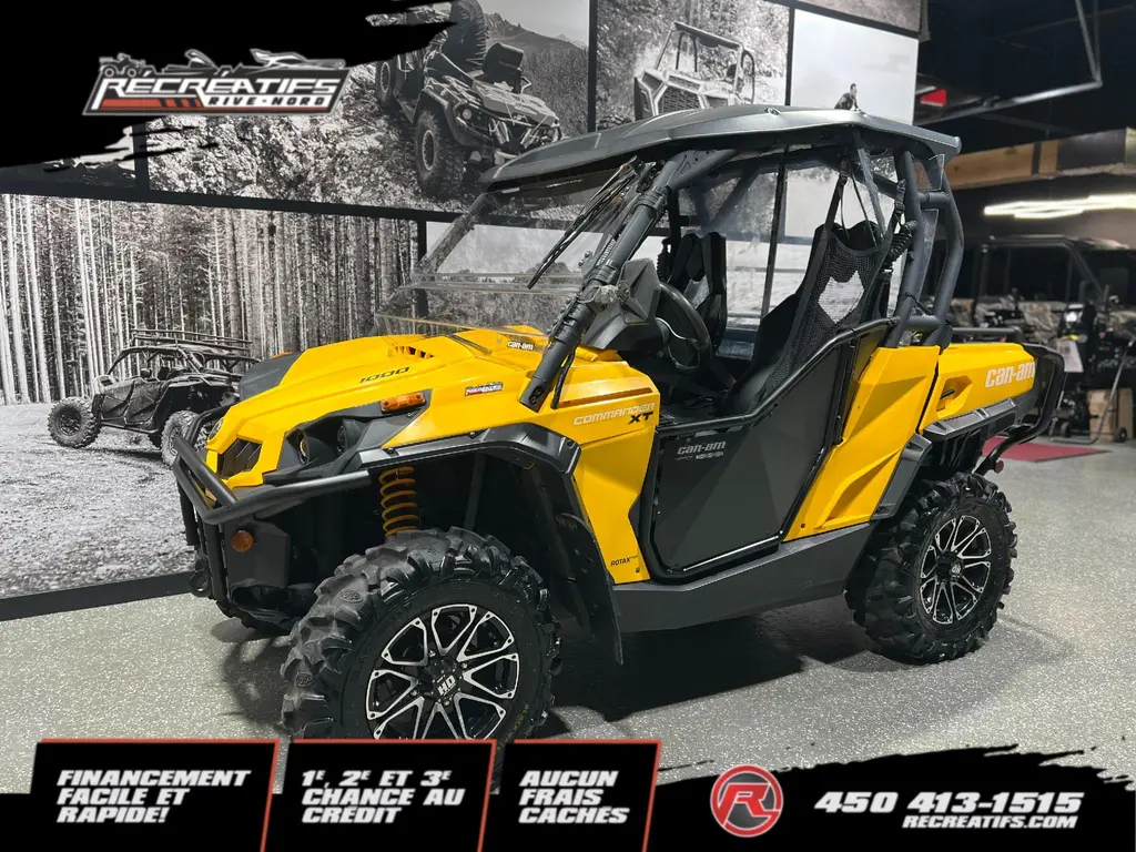 Can-Am COMMANDER 1000 XT **MINUTIEUSEMENT ENTRETENU !!** 2015