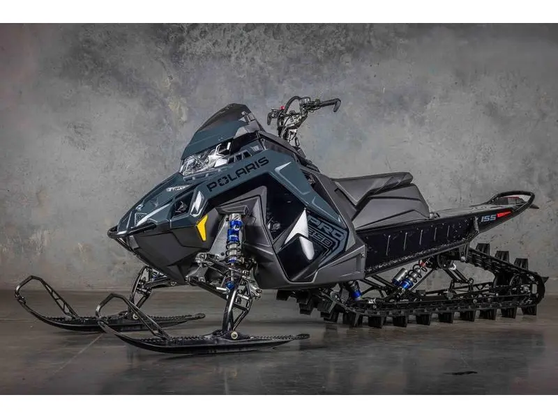 2026 Polaris 850 RMK PRO 155 Gloss Black / Blue Dusk 