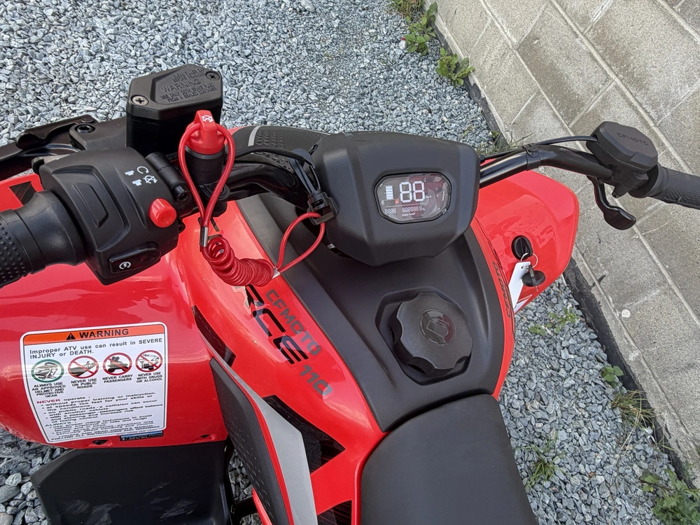 2026 Cfmoto Cforce 110 Classic Rocket Red alt