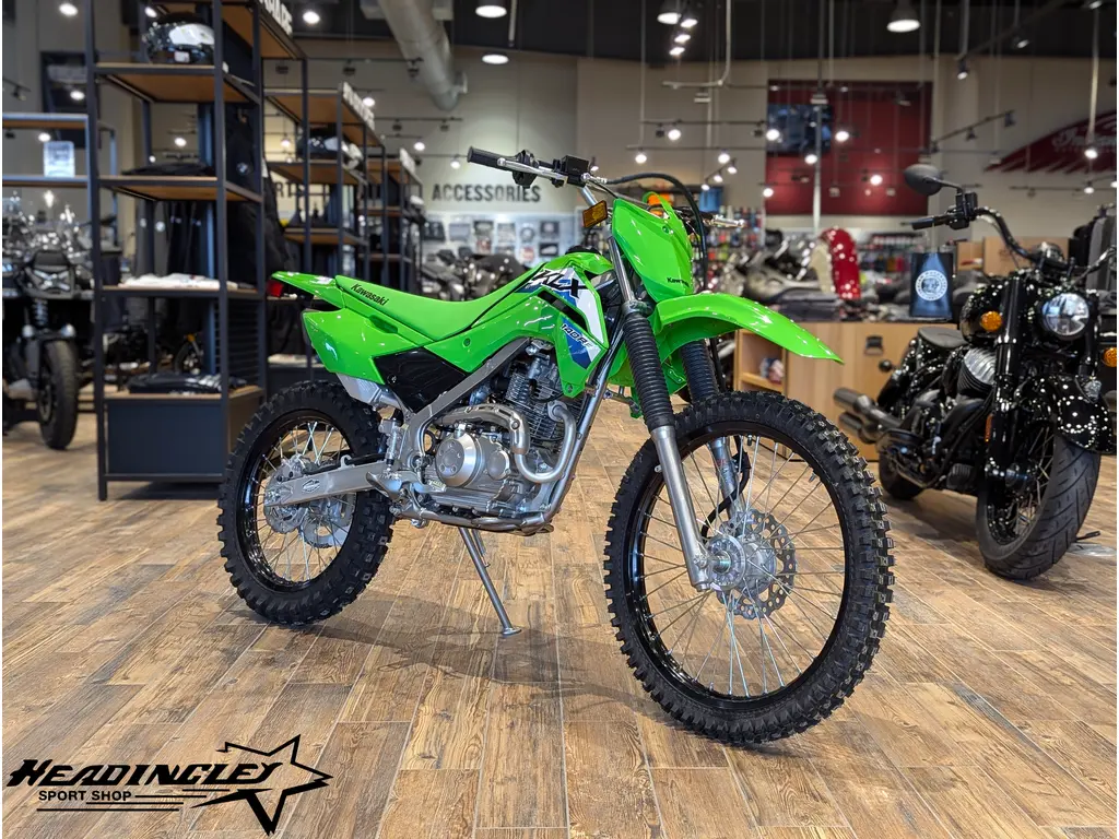 2027 Kawasaki KLX140R F // Lime Green