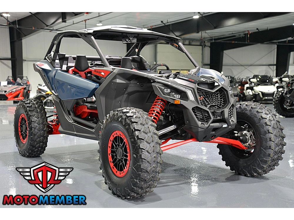 2026 Can-am Maverick X3 X Rs Turbo Rr Dusty Navy_10.25 In Infotainment alt
