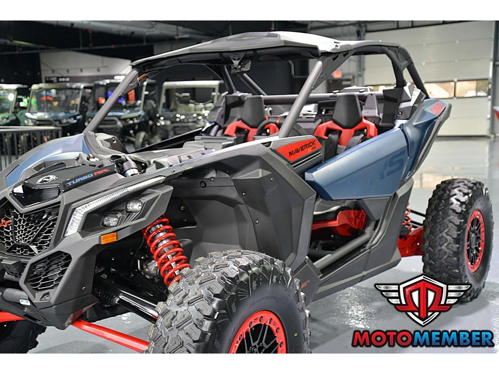 2026 Can-am Maverick X3 X Rs Turbo Rr Dusty Navy_10.25 In Infotainment
