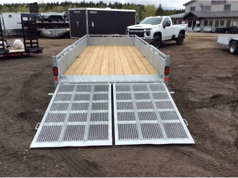 Canada Trailers 82x18 5 Ton Galvanized Landscape Trailer 2027