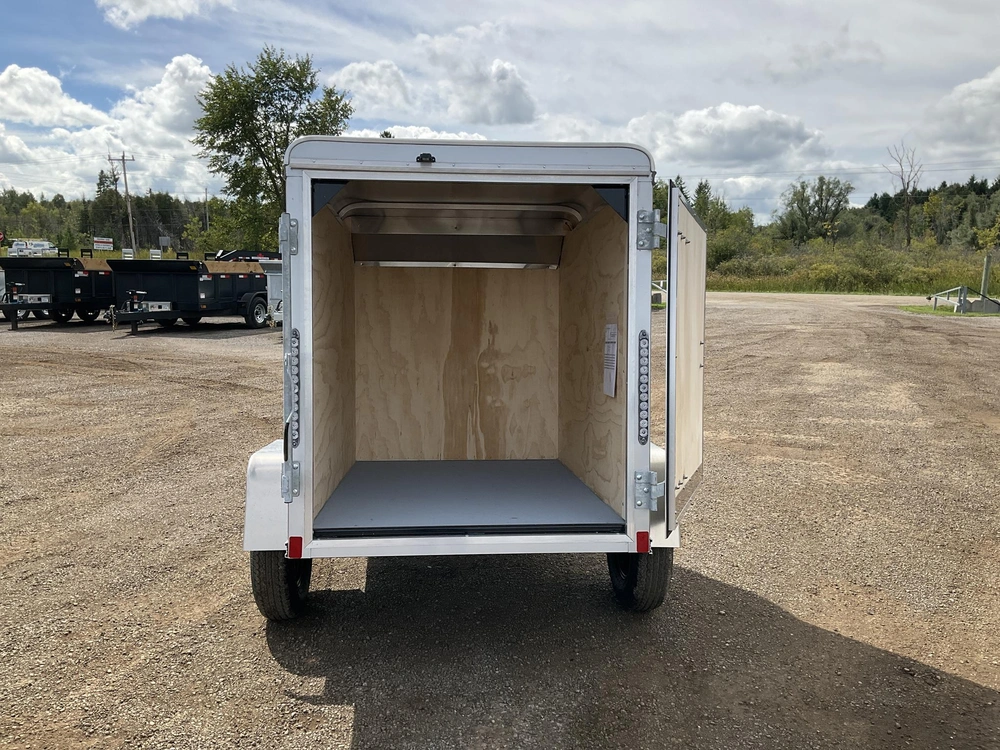 2027 Car Mate Trailers 4x6 Custom Cargo Trailer alt
