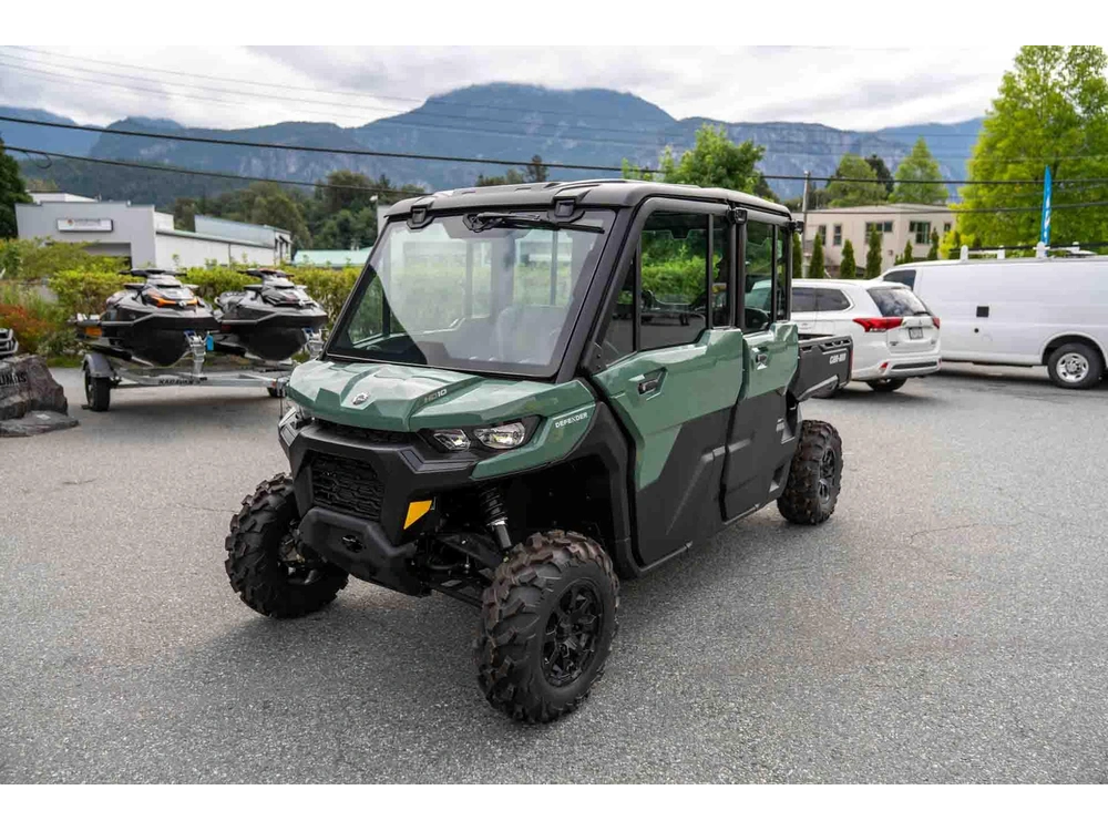 2026 Can-am Defender Max Dps Cab Hvac Hd10 - Green alt