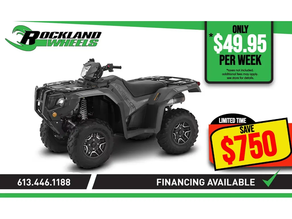 Honda RUBICON 520 DCT IRS EPS DELUXE 2026