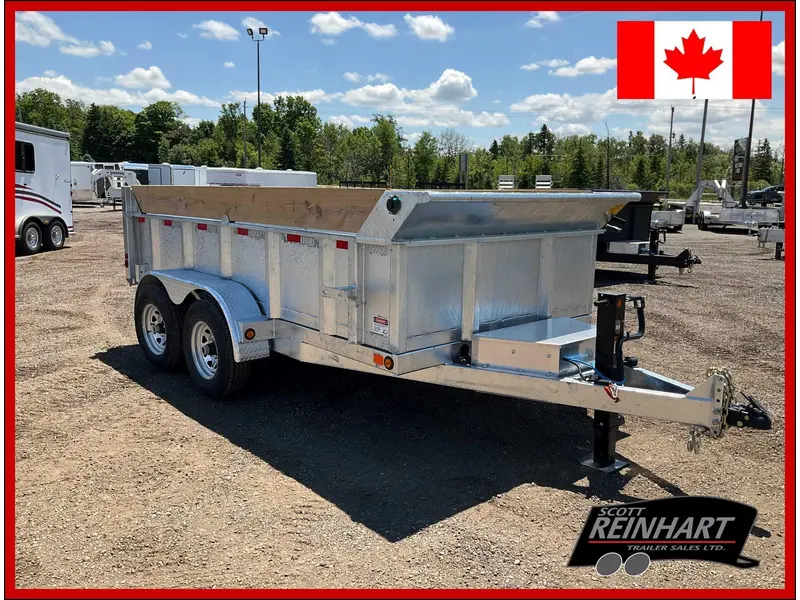 Canada Trailers 6x12 5 Ton Galvanized Dump Trailer 2027
