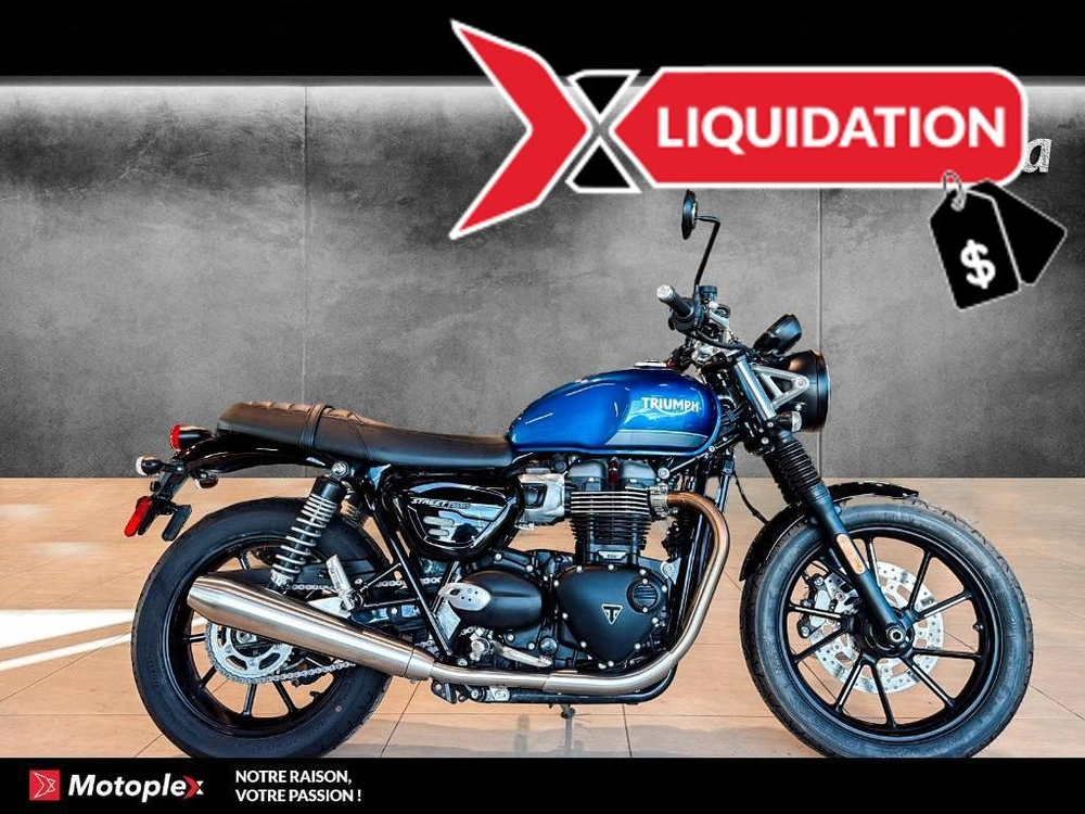 Triumph Street Twin 900 *954 Km* 2022 alt