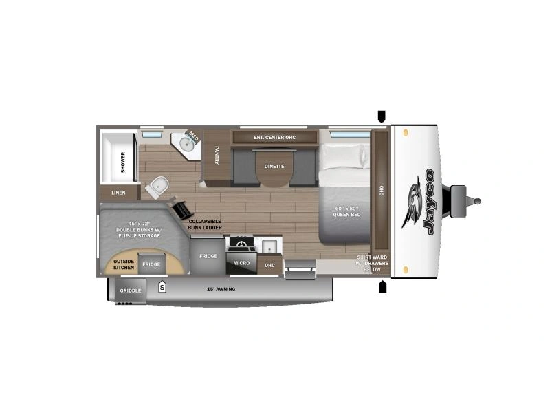 Jayco Jay Feather 16db 2027 alt
