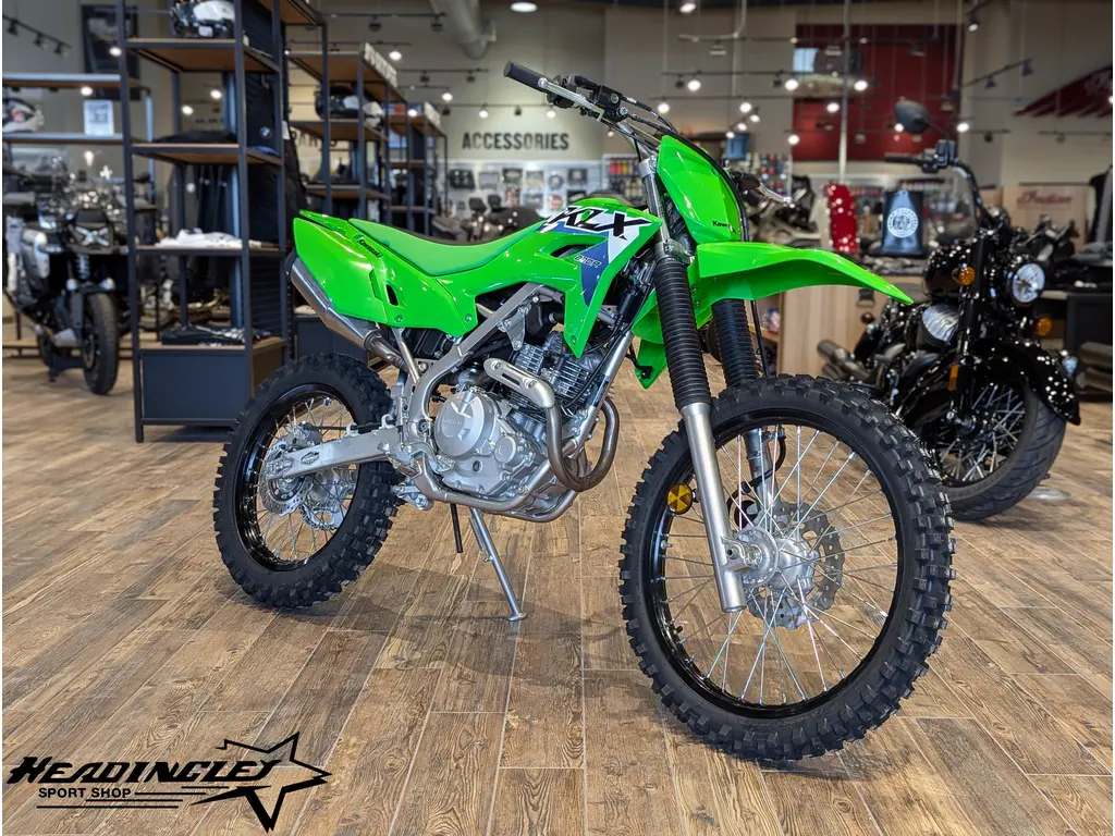2027 Kawasaki KLX230R // Lime Green