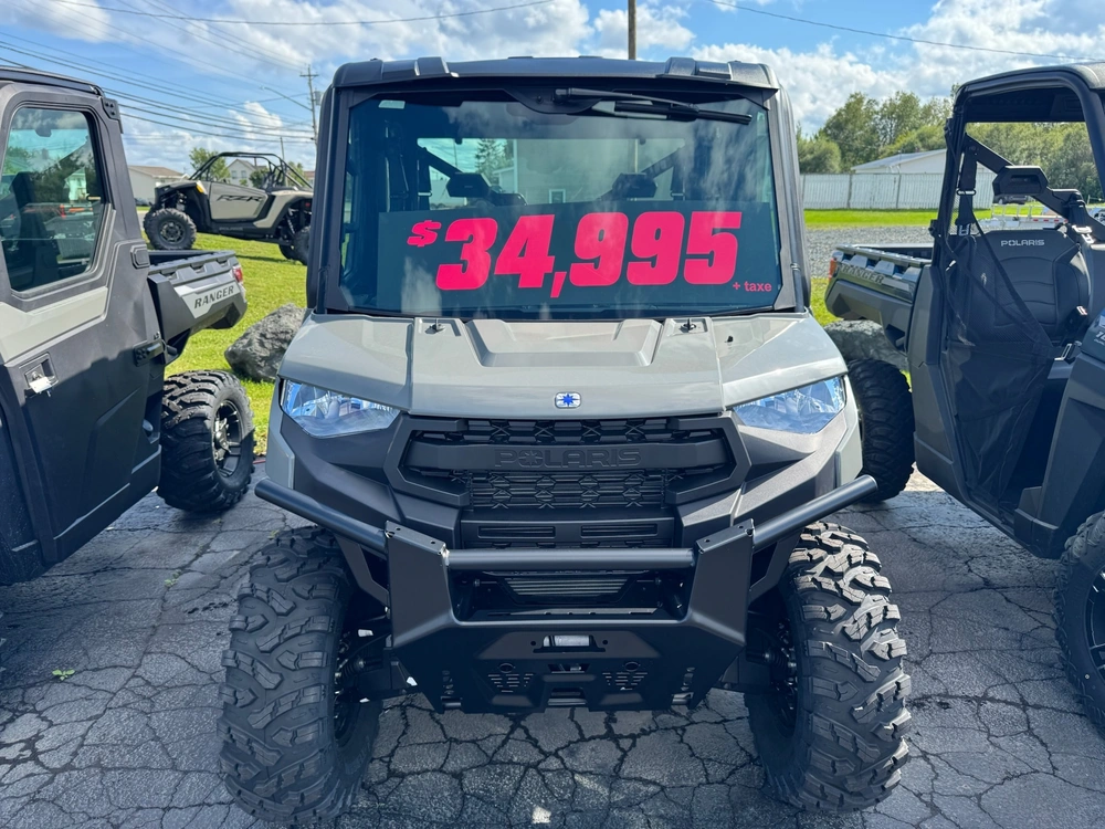 2027 Polaris Ranger 1000 Xp Cab Crew Avalanche Gray alt