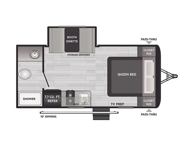 Keystone Rv Hideout 179rb 2024 alt