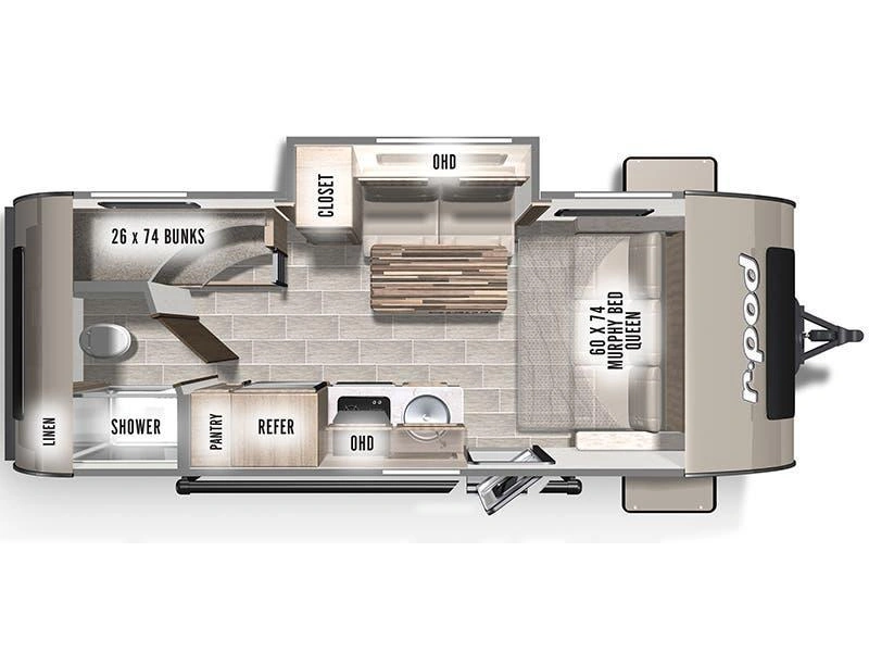Forest River R-pod 193bhs 2022 alt