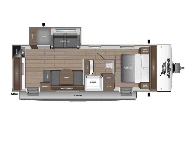 Jayco Jay Feather 23rk 2027 alt