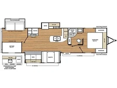 2017 Coachmen Catalina 333bhtsck Legecy Edition alt
