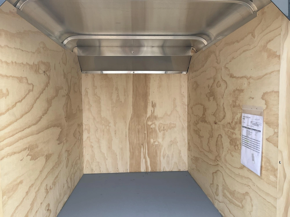 2027 Car Mate Trailers 4x6 Custom Cargo Trailer alt