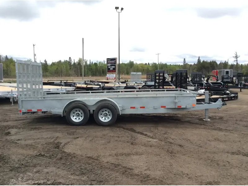 Canada Trailers 82x18 5 Ton Galvanized Landscape Trailer 2027