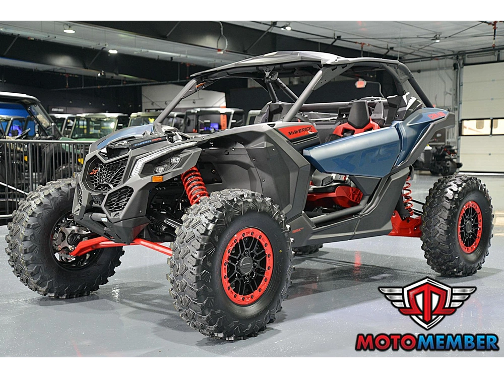 2026 Can-am Maverick X3 X Rs Turbo Rr Dusty Navy_10.25 In Infotainment