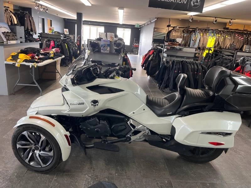 2018 Can-am F3 Limited Blanc Perlé/chrome alt