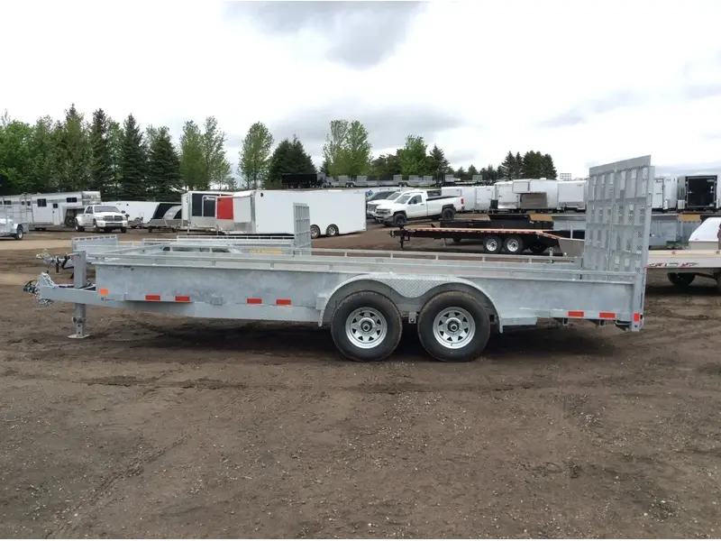 Canada Trailers 82x18 5 Ton Galvanized Landscape Trailer 2027