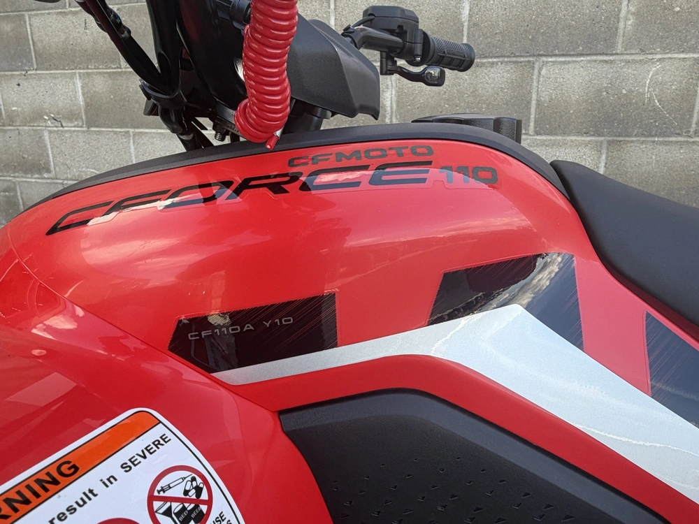 2026 Cfmoto Cforce 110 Classic Rocket Red alt