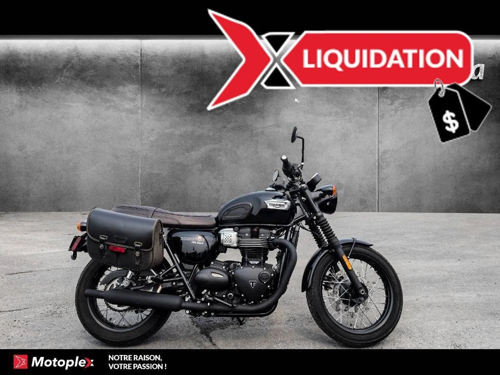 Triumph T100 Black Liquidation 2018 alt