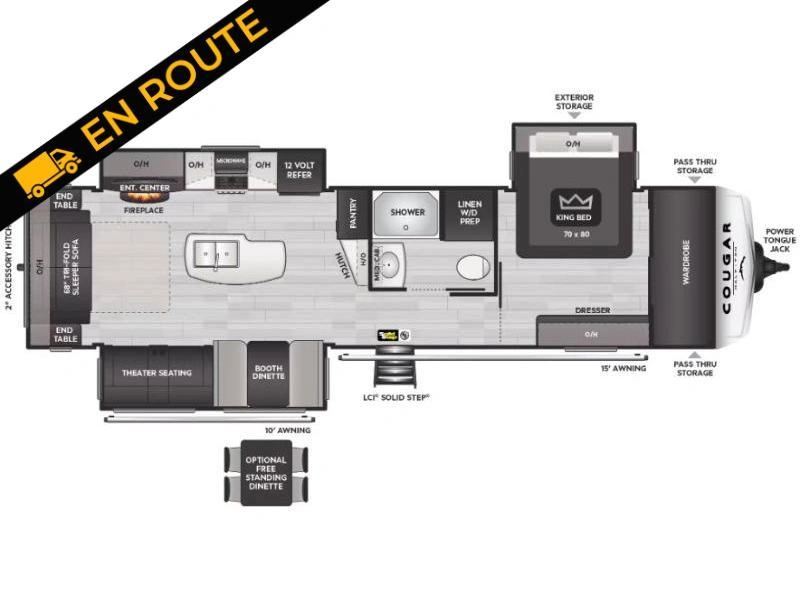 Keystone Rv Cougar 33rli 2027 alt