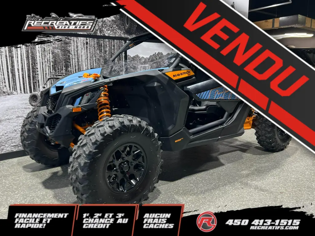 Can-Am MAVERICK X3 DS TURBO RR 2025 - **TRES BAS KILOMÉTRAGE!!**