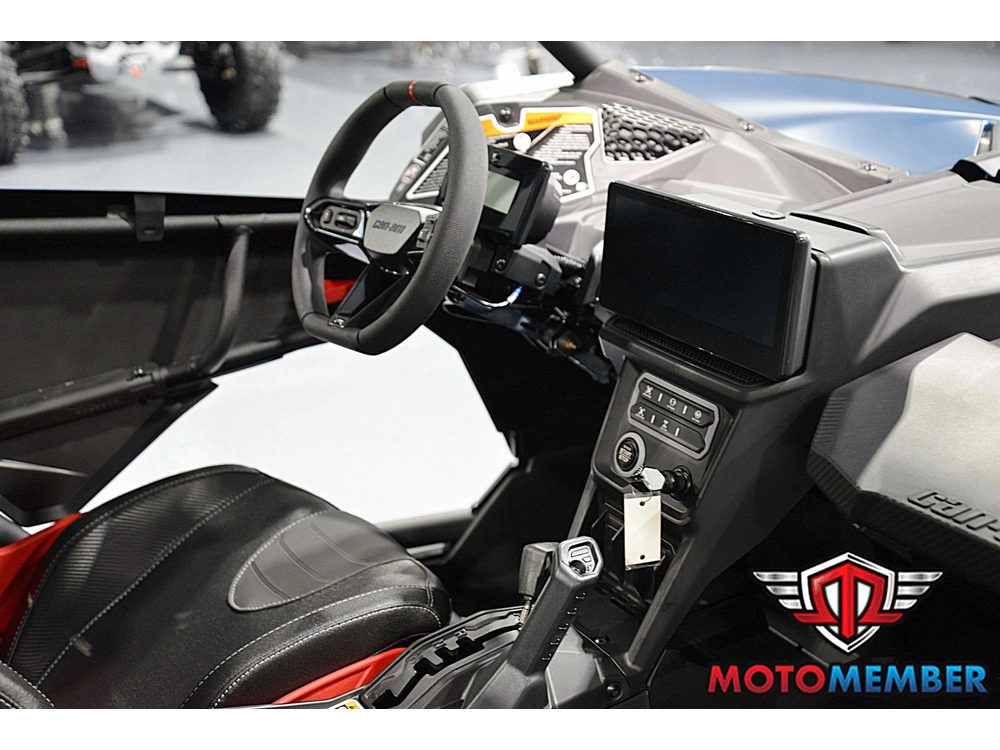 2026 Can-am Maverick X3 X Rs Turbo Rr Dusty Navy_10.25 In Infotainment