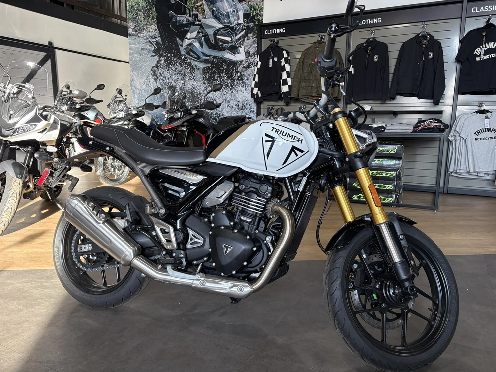 Triumph Speed 400 Blanc 2026