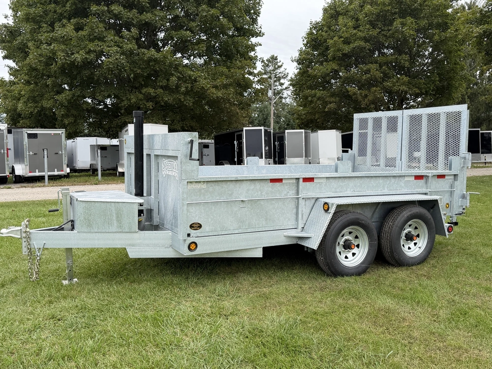 2026 Competition Trailers Galvanized Dump 7' X 12' Ta 5t alt