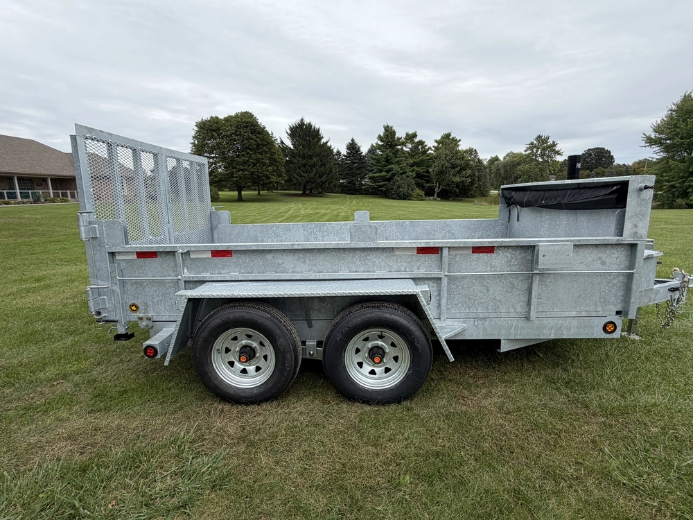 2026 Competition Trailers Galvanized Dump 7' X 12' Ta 5t alt