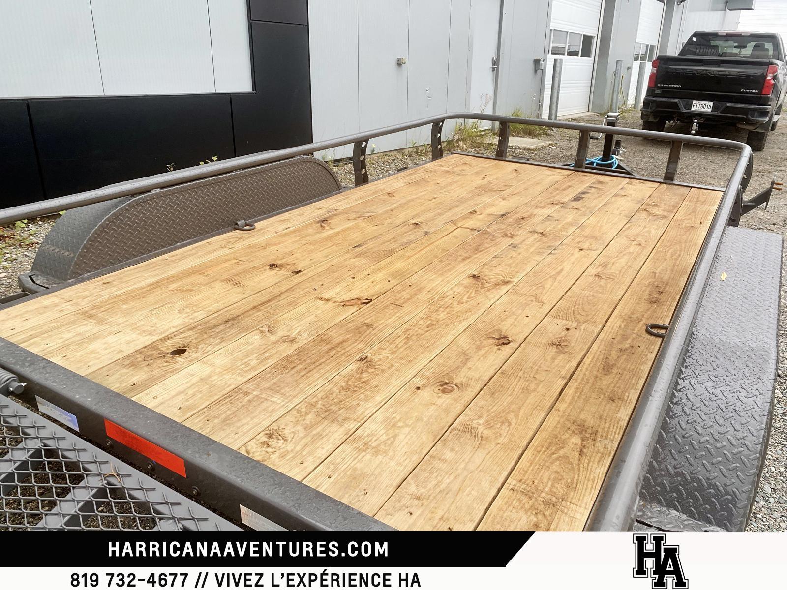 2027 Horizon REMORQUE 12X77X22 double essieux