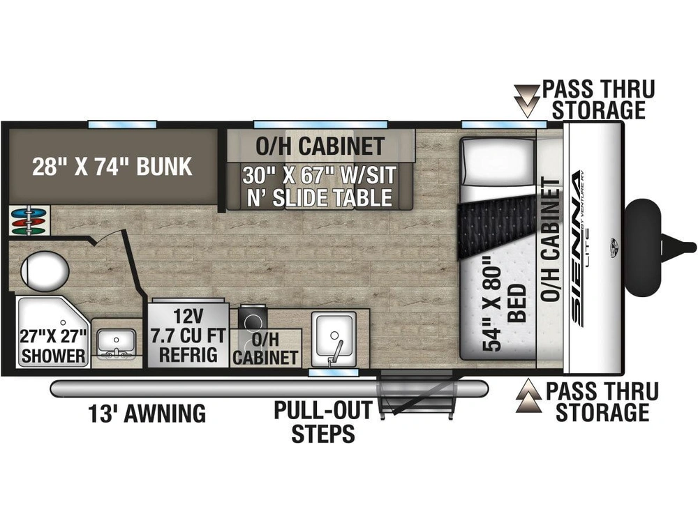 2027 Venture Sienna Lite 170vbh alt