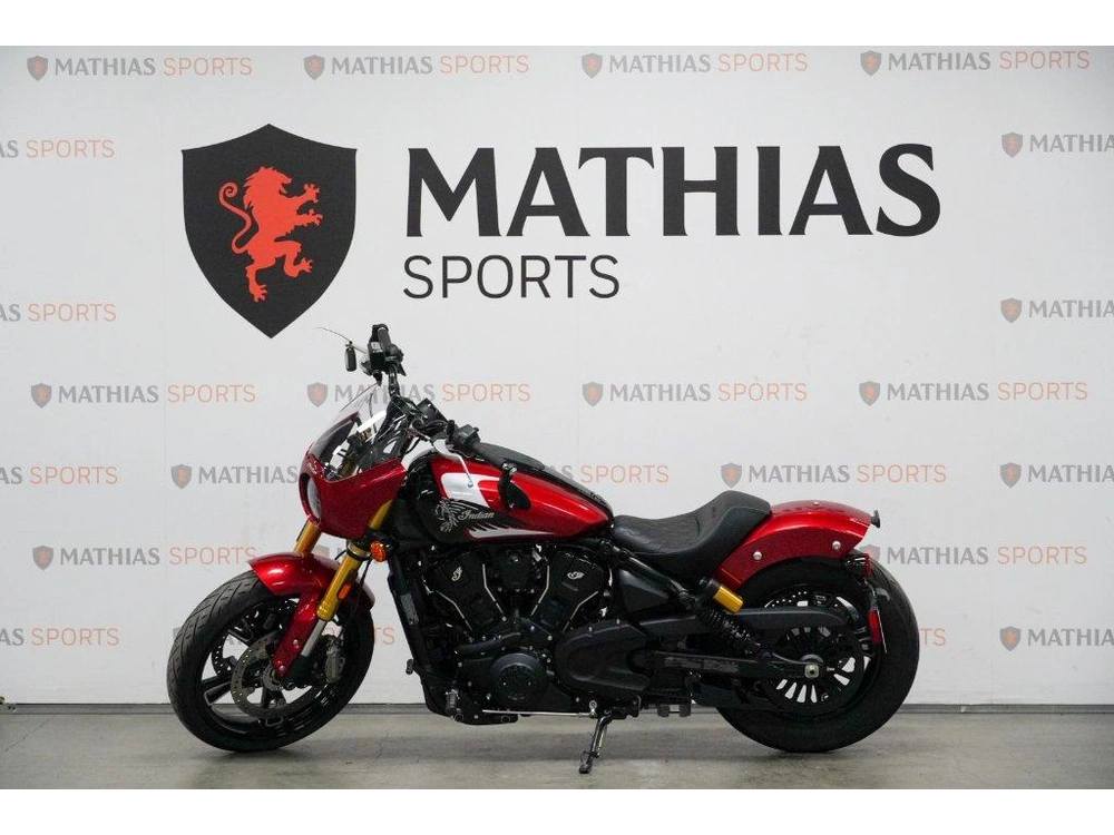 Indian Motorcycle 101 Scout Sunset Red 2025 alt