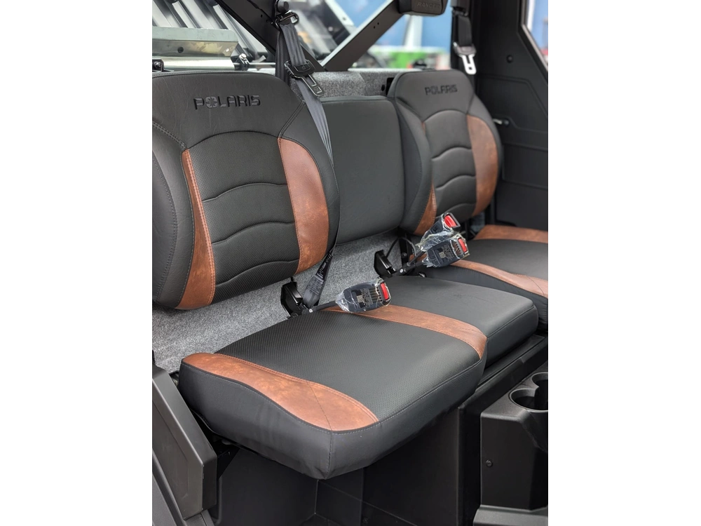 2027 Polaris Ranger Xp 1000 Ns Premium - Army Green Utv Cabine Chauffée Climatisée 4 Saisons Travail Hiver Fermée Déneigement Chasse Bois Transport Ferme Haut De Gamme Defender Limited Mule Kubota Gator alt
