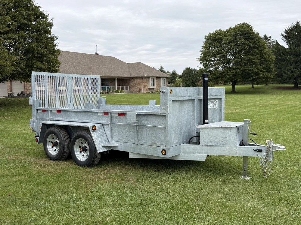 2026 Competition Trailers Galvanized Dump 7' X 12' Ta 5t alt